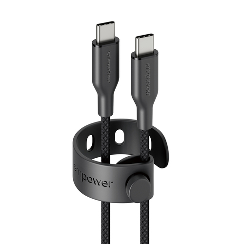 PANZERGLASS EMPOWER CABLE USB-C TO C 60W 1.2M BLACK