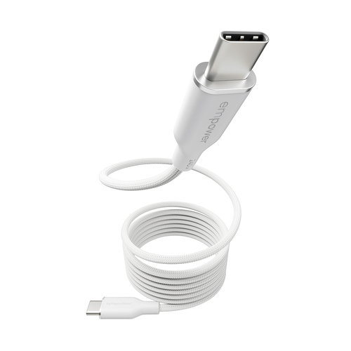 PANZERGLASS EMPOWER MAGN. CABLE USB-C TO C 240W 1.5M WHITE