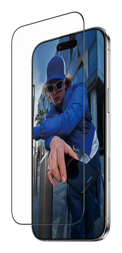 PANZERGLASS SCREEN PROTECTOR IPHONE AIR BLACK FRAME UWF