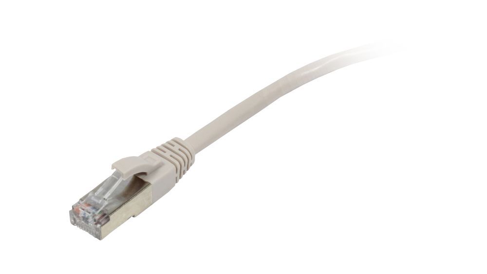 Patchkabel RJ45, CAT5e 100Mhz, 0.5m grau, FTP(F/UTP), Synergy 21