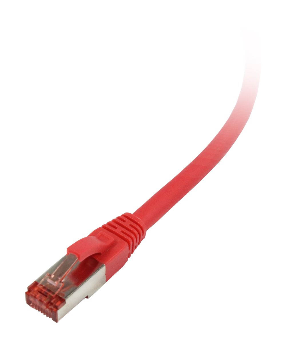 Synergy 21 S216016 CAT 6 S/FTP CU 0,5m Rød