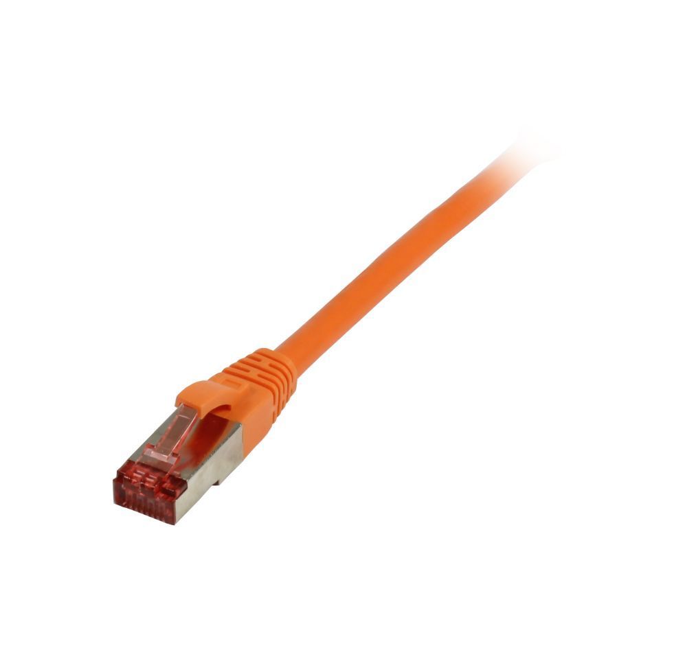 Patchkabel RJ45 CAT6 250Mhz 10m orange SSTPSFTPTPESuperflex Synergy 21