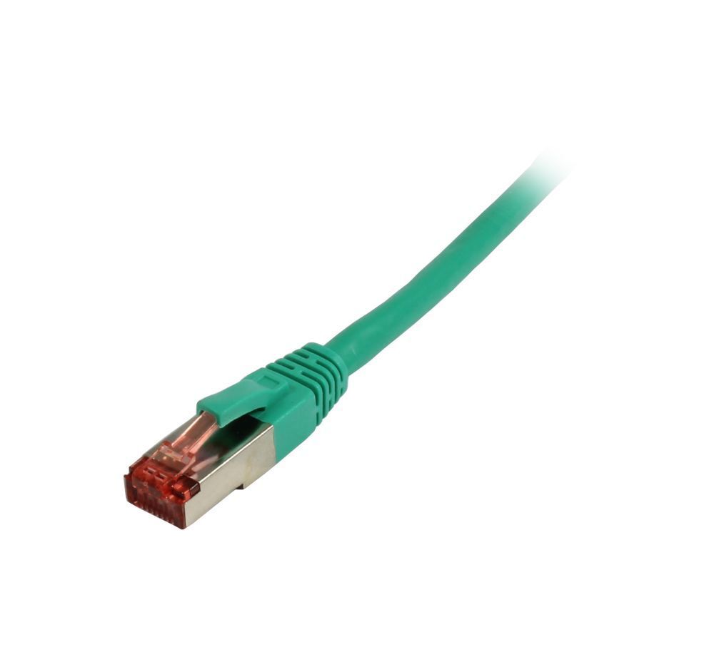 Patchkabel RJ45 CAT6 250Mhz 75m grün SSTPSFTPTPESuperflex Synergy 21