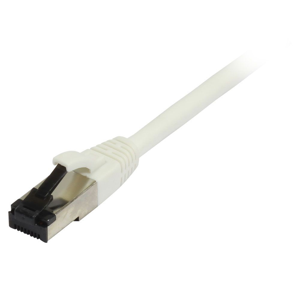 Patchkabel RJ45 CAT81 2000Mhz 015m weiss SSTPSFTP TPELSZHSuperFlex AWG26 Synergy 21
