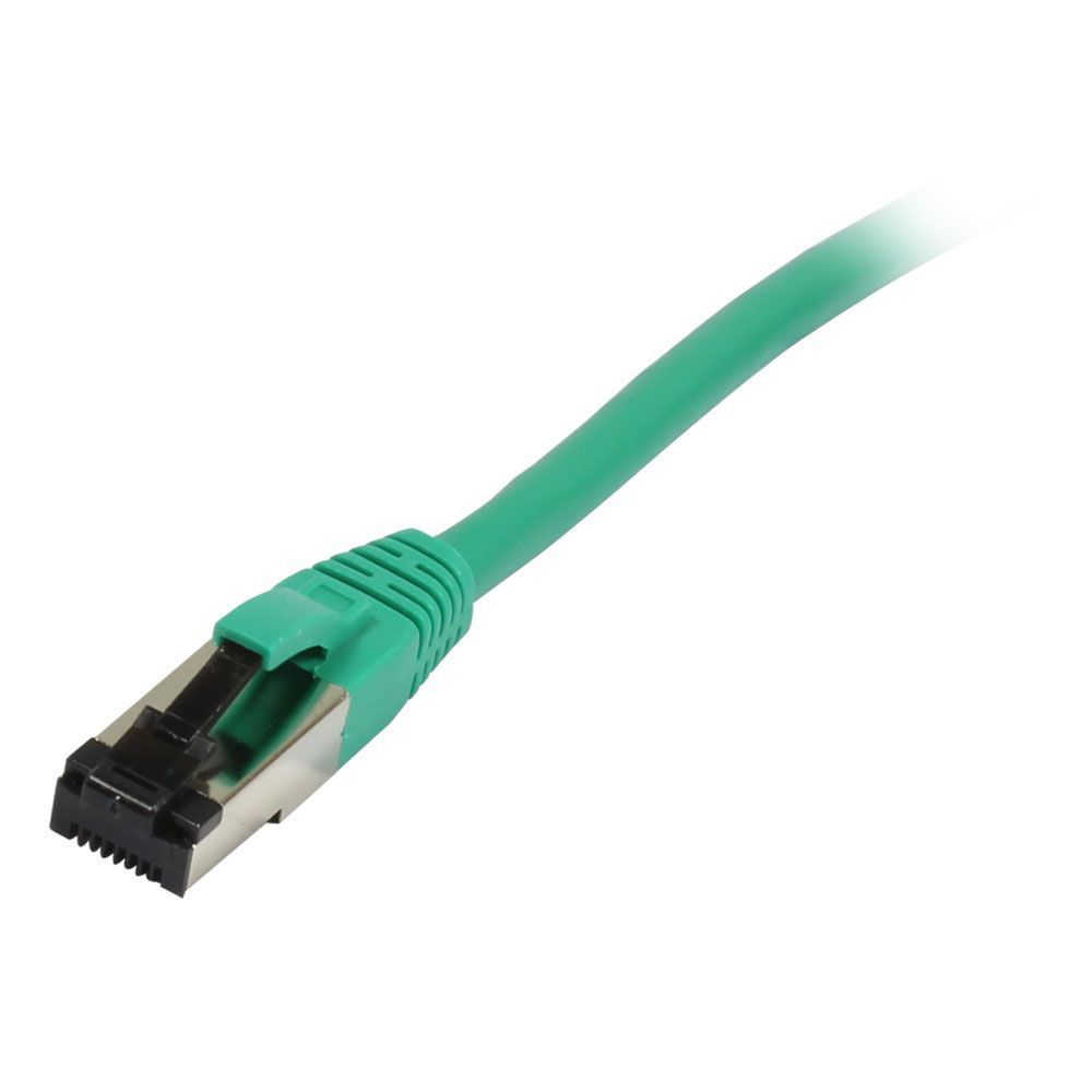 Patchkabel RJ45 CAT81 2000Mhz 10m grün SSTPSFTP TPELSZHSuperFlex AWG26 Synergy 21