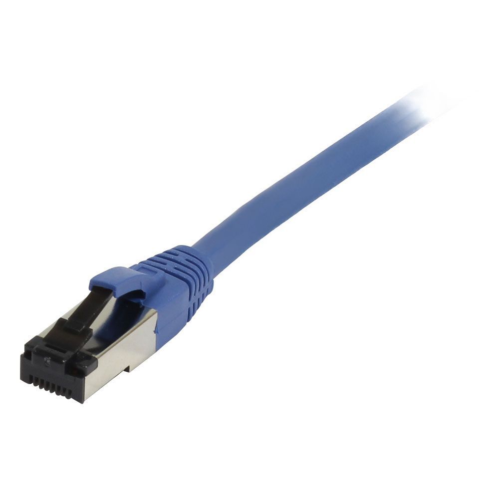 Patchkabel RJ45 CAT81 2000Mhz 5m blau SSTPSFTP TPELSZHSuperFlex AWG26 Synergy 21