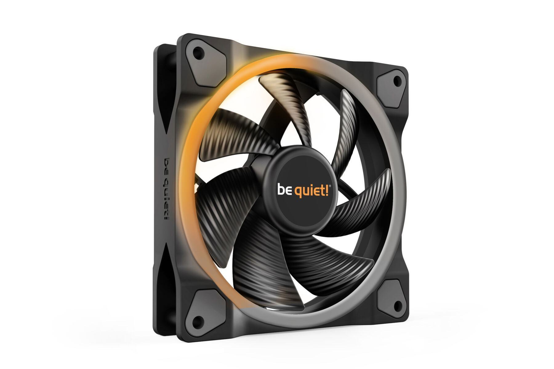 PC- Case Fan Be Quiet Light Wings 120mm PWM black BL072