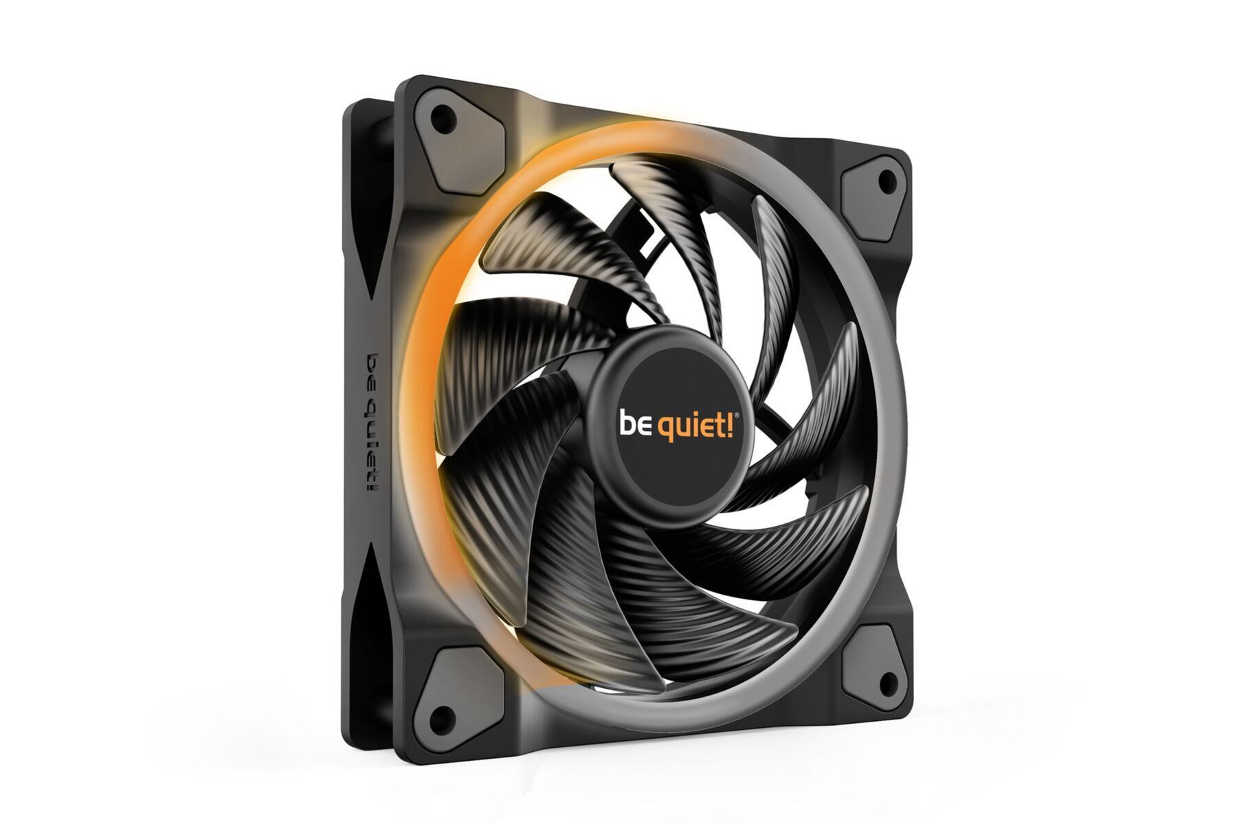 PC- Case Fan Be Quiet Light Wings 120mm PWM black high-speed BL073