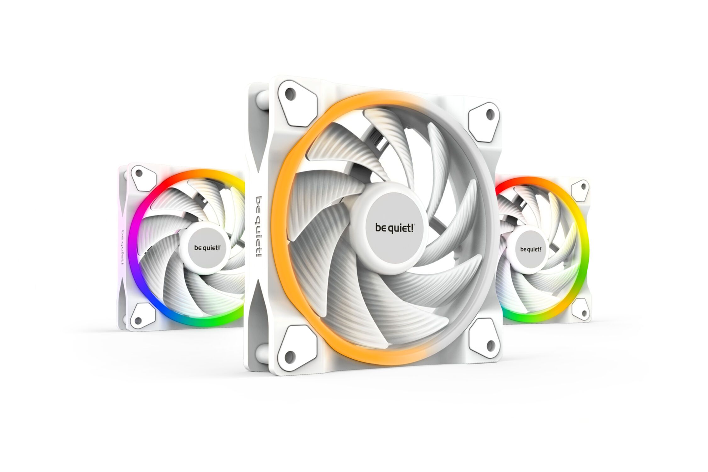 PC- Case Fan Be Quiet Light Wings 120mm PWM white high-speed (triple pack) BL101