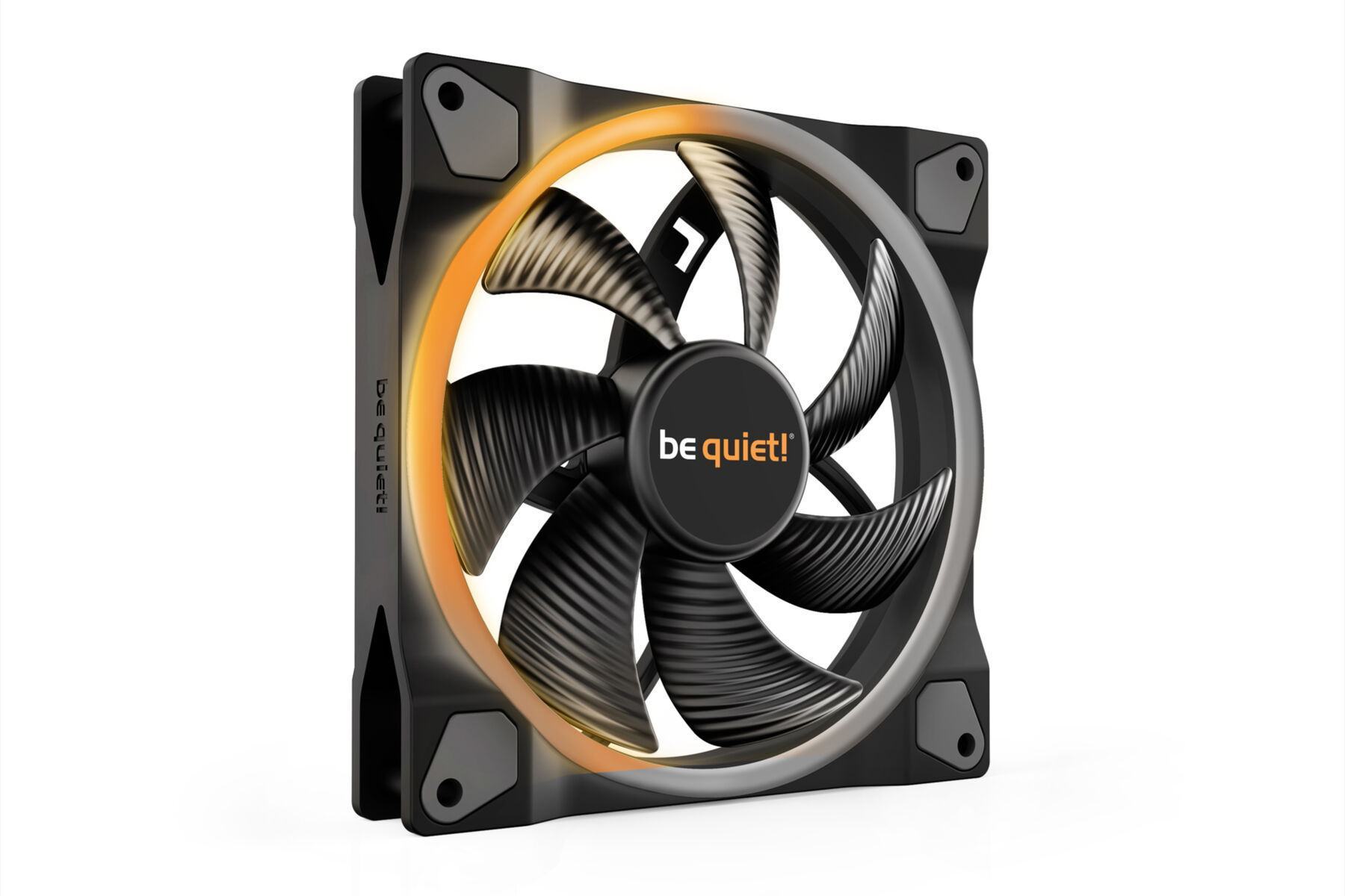 PC- Case Fan Be Quiet Light Wings 140mm PWM black BL074