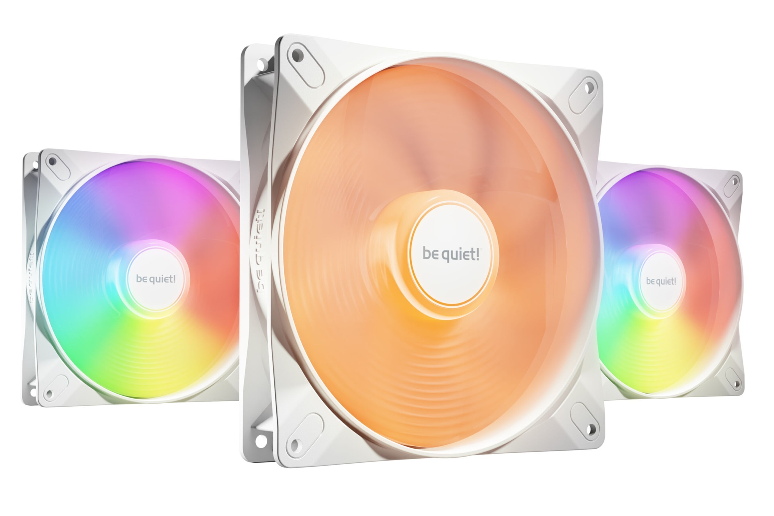 PC- Case Fan Be Quiet Light Wings LX 140mm PWM white (triple pack) BL128