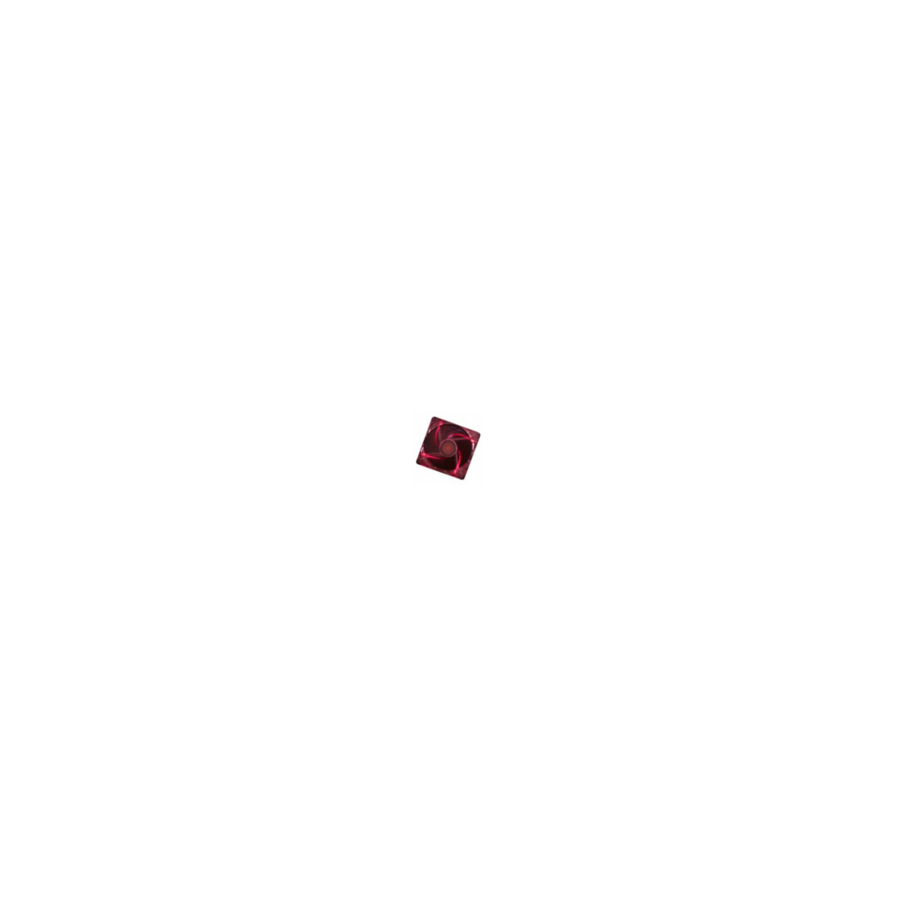 PC- Case Fan XILENCE Performance C case fan 120 mm, transparent red LED, XPF120.TR
