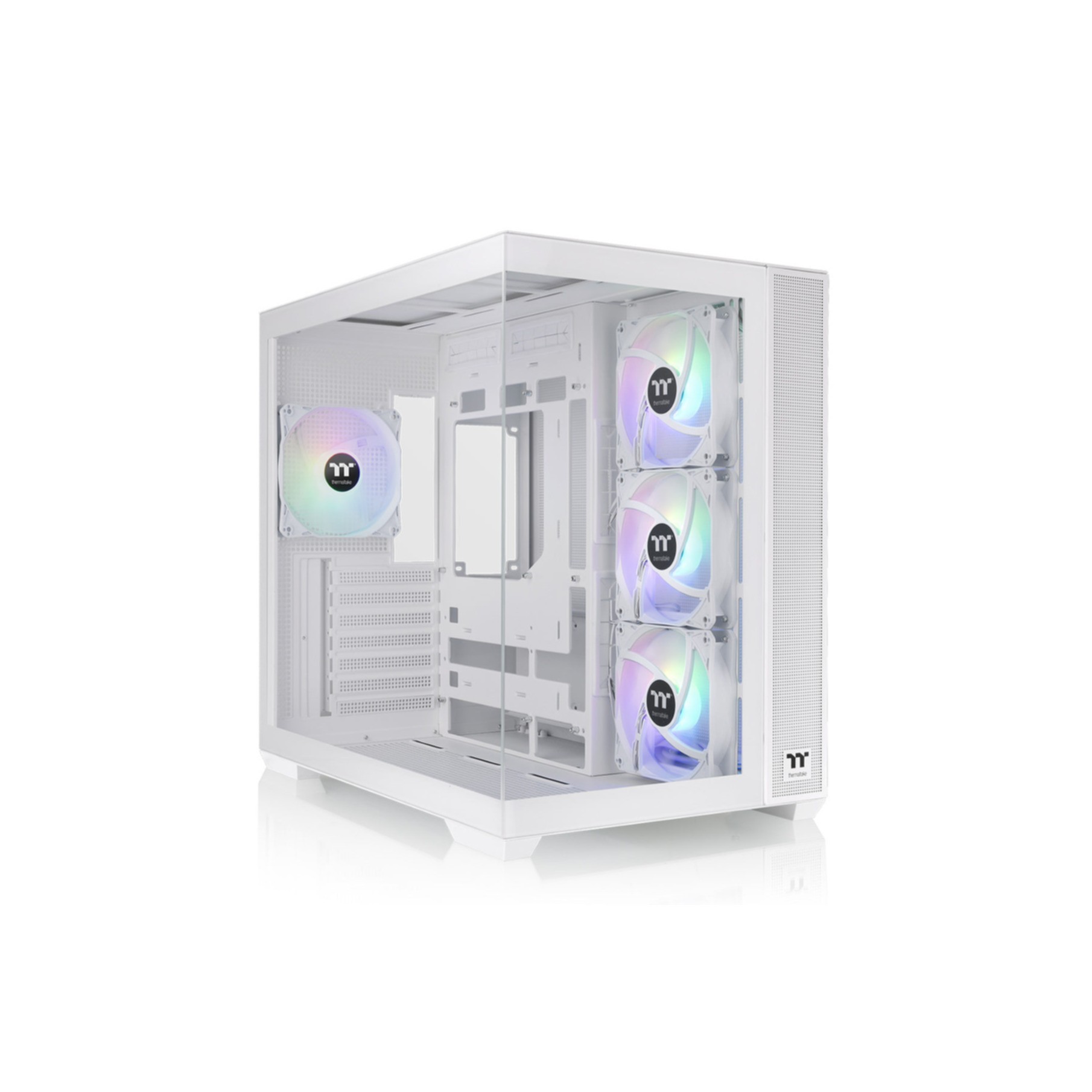 PC- Case Thermaltake View 380 TG ARGB Snow White