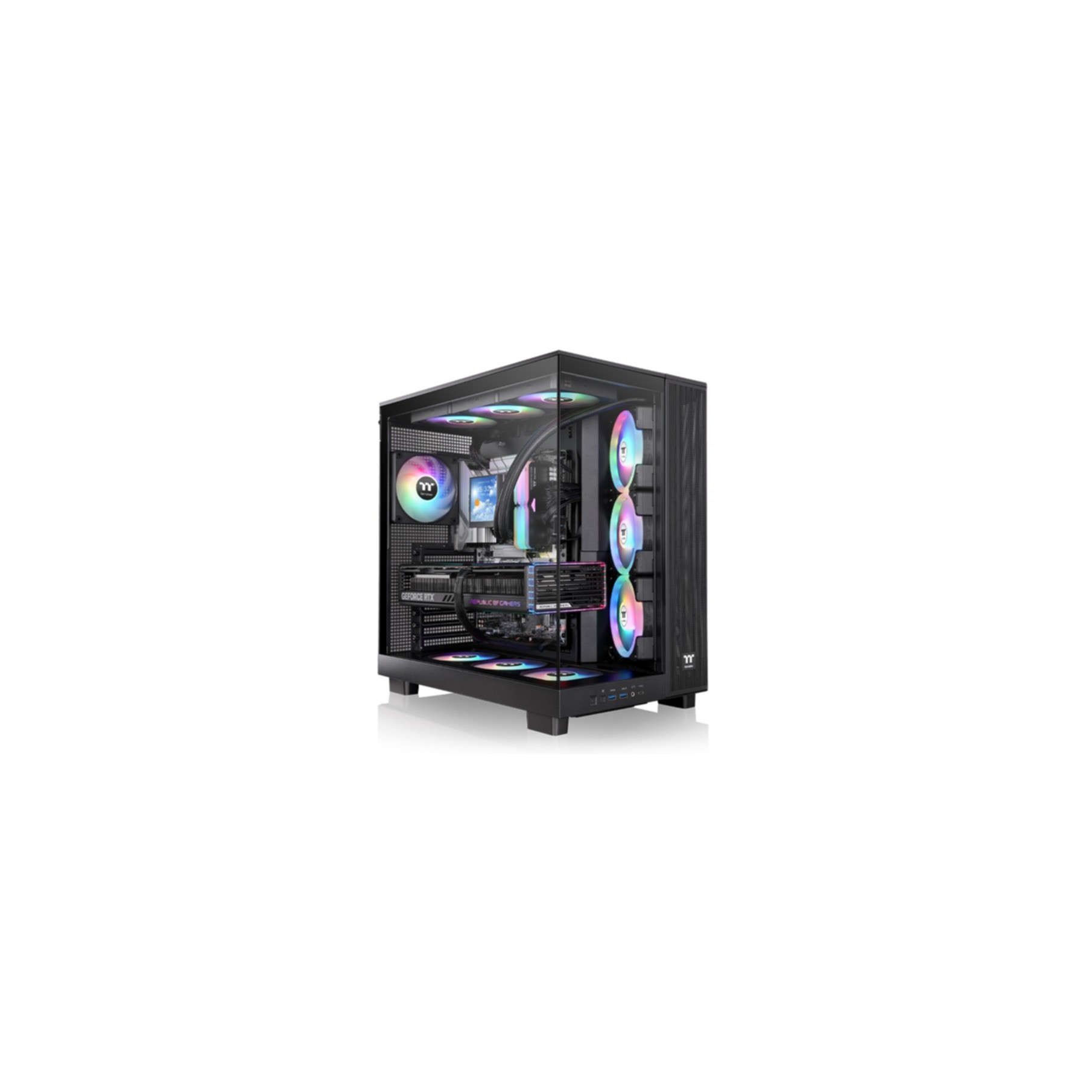 PC- Case Thermaltake View 380 XL TG ARGB Black