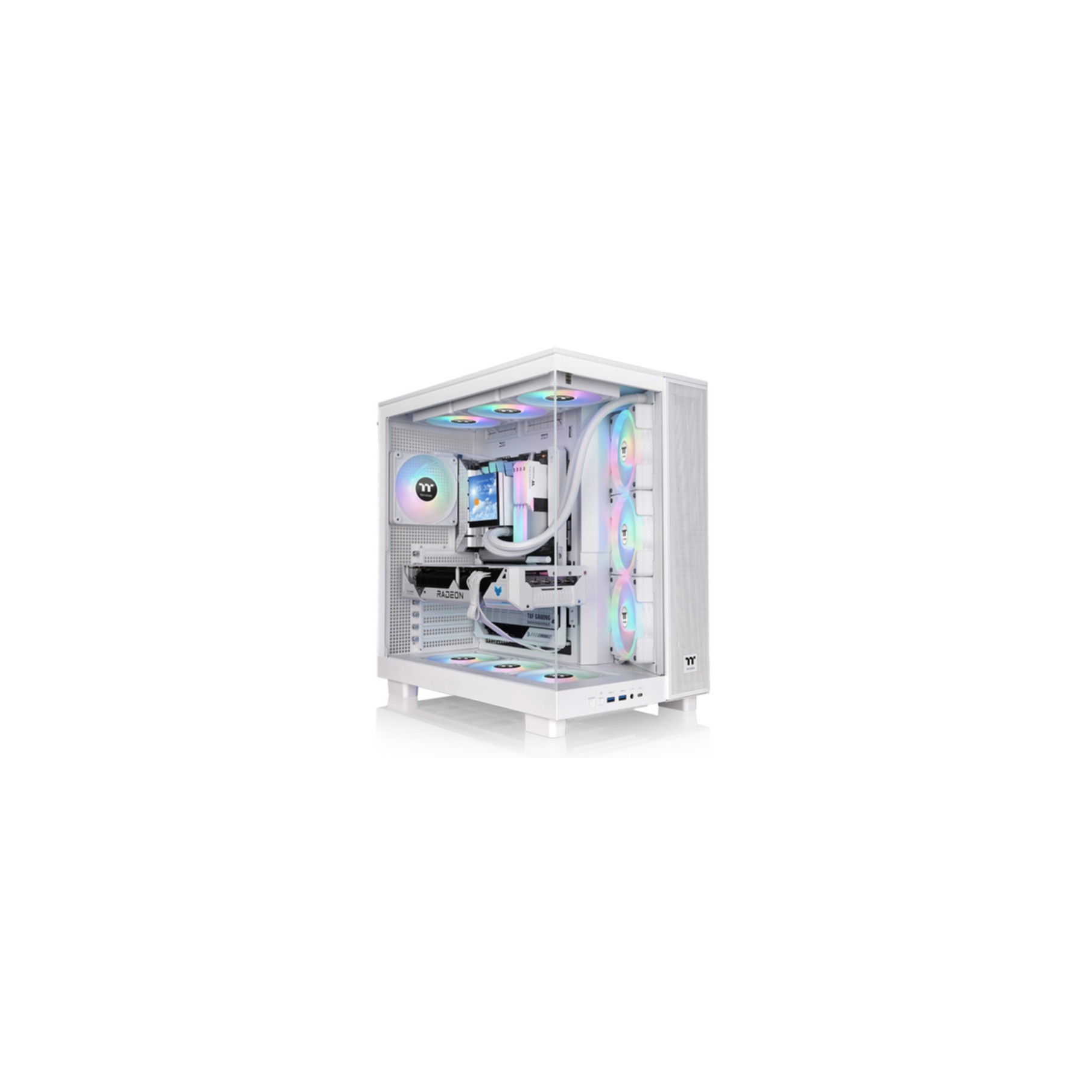 PC- Case Thermaltake View 380 XL TG ARGB Snow White