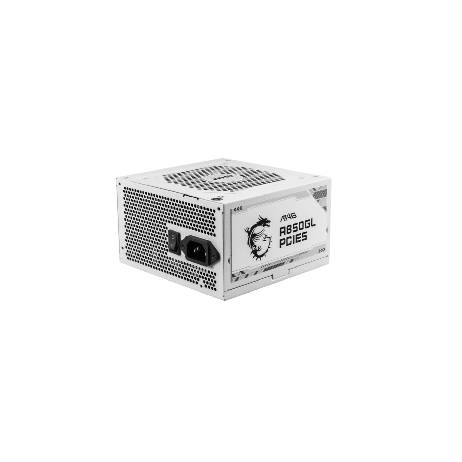 PC- Power Supply MSI MAG A850GL PCIE5 White