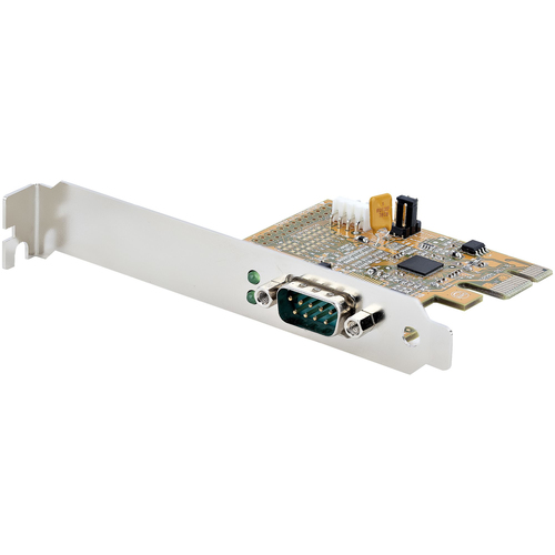PCIE SERIAL PORT CARD - 16C1050 UART 5V/12V STATUS LIGHTS