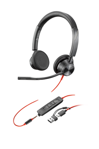 POLY BW 3325 USB-C HS +3.5MMP +USB-C/A