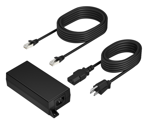 POLY POE++ 65W 2.5G ADAPTER WITH 3.66M CAT6A CABLE AND POWER