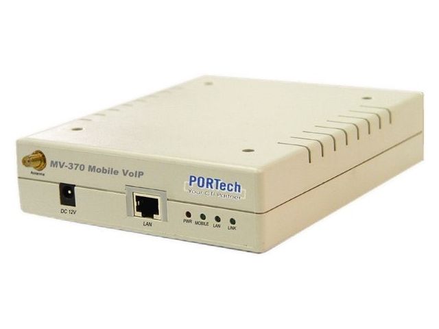 Portech GSMUMTS  VoIP Gateway  1x SIM  1x LAN MV3704G