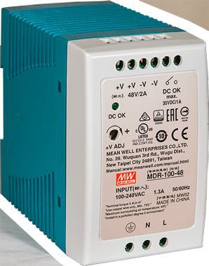 Barox power supplies for DIN rail