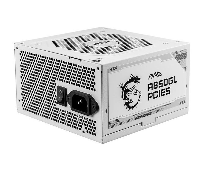 MSI 850W, 47-63Hz, 120 mm, Active PFC, ATX 3.0, PCIe 5.0