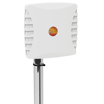 Poynting · Antennas · Wi-Fi · Mast/Wall · A-WLAN-060-V1 · white · SMA (F) · 2.4 GHz/5GHz · 18dBi dual-band directional antenna