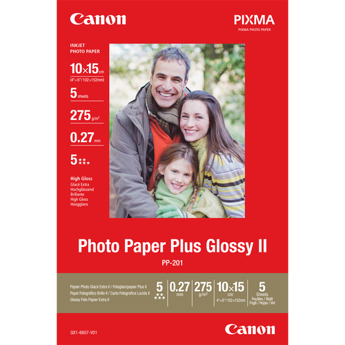 PP-201 10X15 5SH GLOSSY PHOTO PAPER 10X15 (5 SHEE