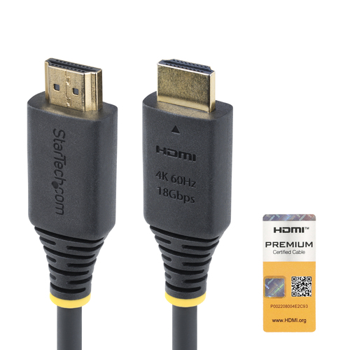 PREMIUM CERTIFIED HDMI CABLE 50CM HDMI CORD/4K 60HZ/HDR10/ARC