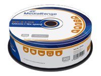 MediaRange - DVD+R x 25 - 4.7 GB - lag