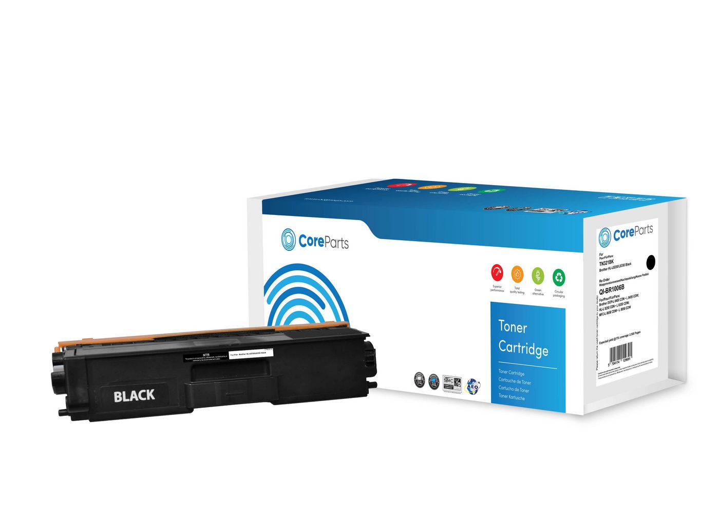 CoreParts QI-BR1006B toner cartridge 1 pc(s) Compatible Black