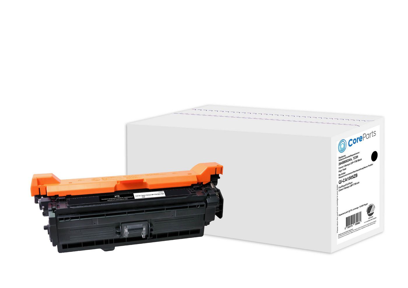 CoreParts QI-CA1005ZB toner cartridge 1 pc(s) Compatible Black