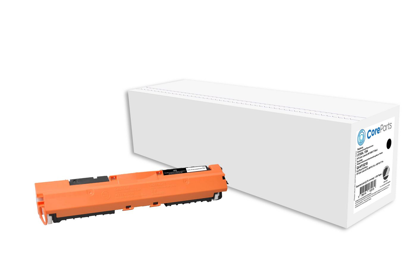 CoreParts QI-HP1021B toner cartridge 1 pc(s) Compatible Black