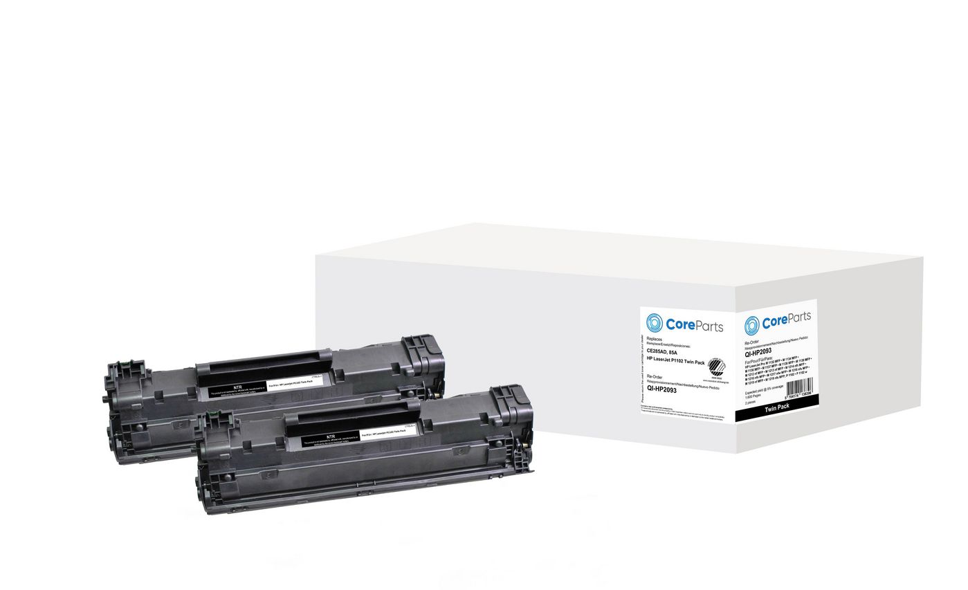 CoreParts QI-HP2093 toner cartridge 2 pc(s) Compatible Black