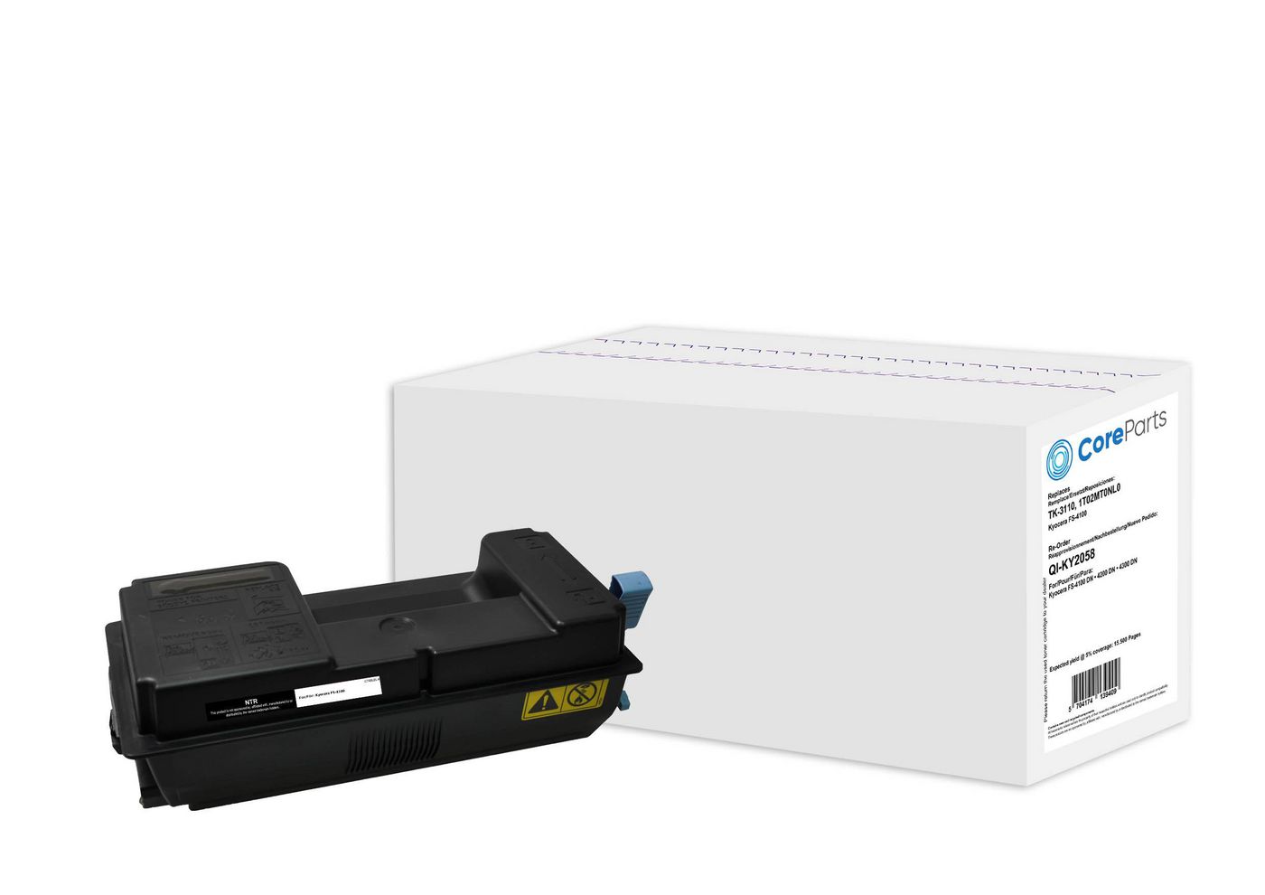 CoreParts QI-KY2058 toner cartridge 1 pc(s) Compatible Black