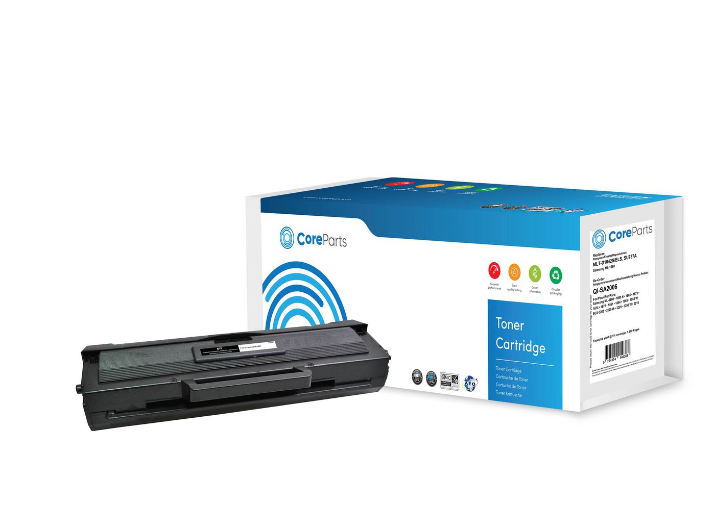 CoreParts QI-SA2006 toner cartridge 1 pc(s) Compatible Black