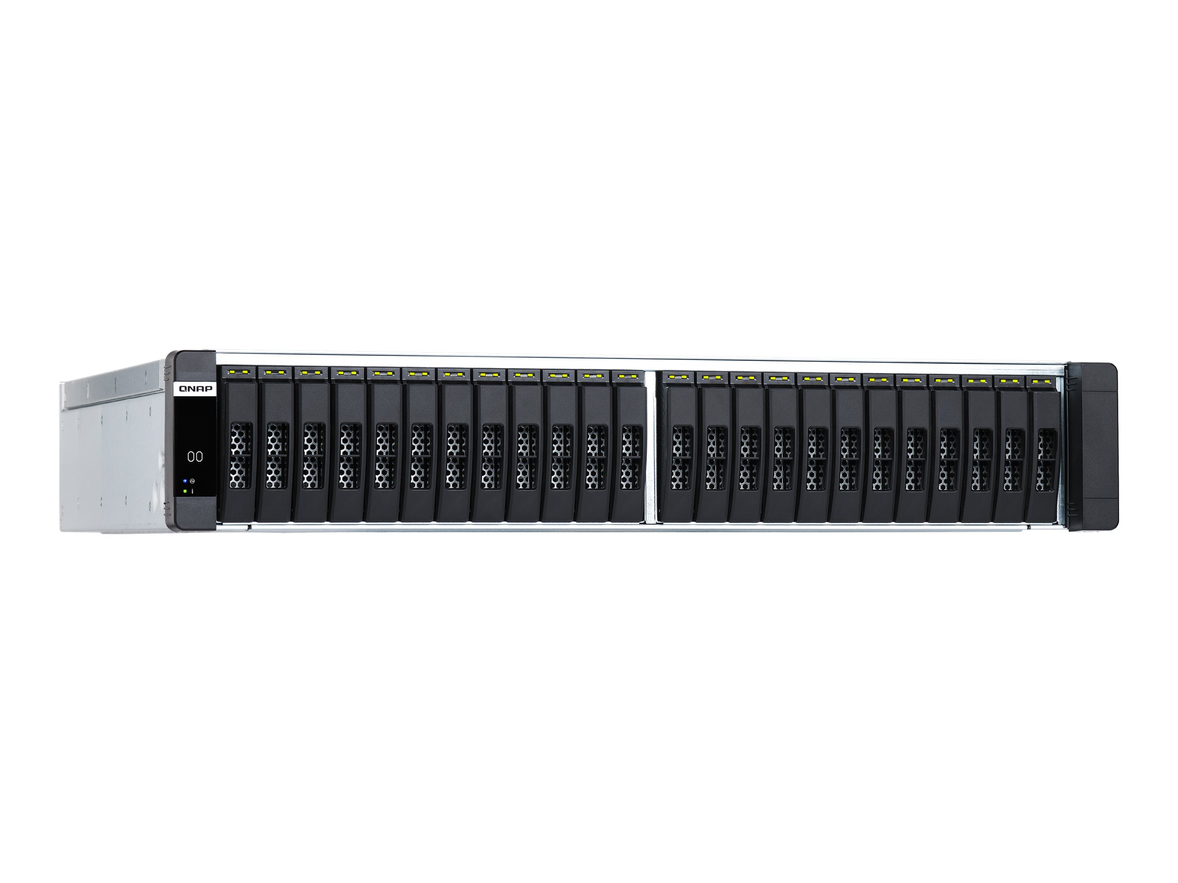 QNAP ES2486dc NAS Rack (2U) Intel® Xeon® D D-2142IT 96 GB DDR4 0 TB QNAP Enterprise System Black