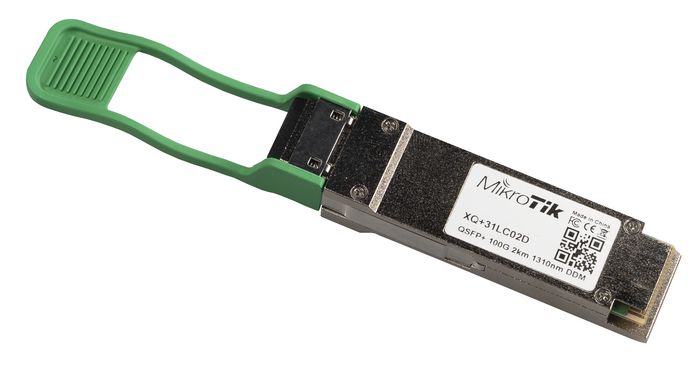 MikroTik A QSFP28 module for distances up to 2km in your 100 Gigabit setups. 1271, 1291, 1311, 1331 nm
