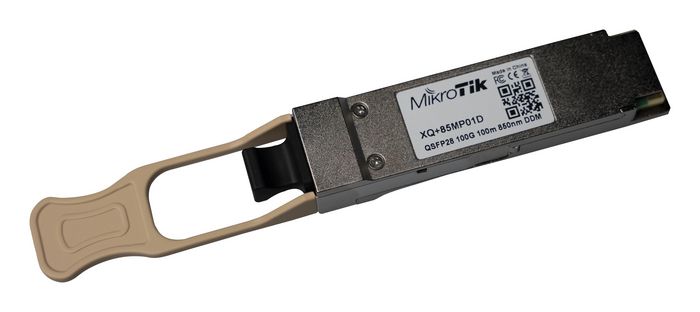 MikroTik QSFP+/QSFP28, 1 x 12 MTP/MPO, 40G / 100G, Black
