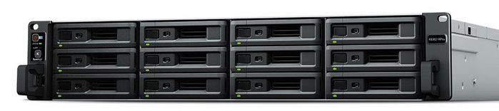 Synology Intel Xeon D-1531, 6-core 2.2 (base) / 2.7 (turbo) GHz, 8 GB DDR4 ECC UDIMM, 12 Drive Bays, 2U