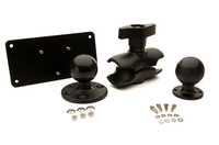 RAM MOUNT KIT PLATE SHORT ARM 5 IN 128 MM BALL F/ VEHICLE DOCK