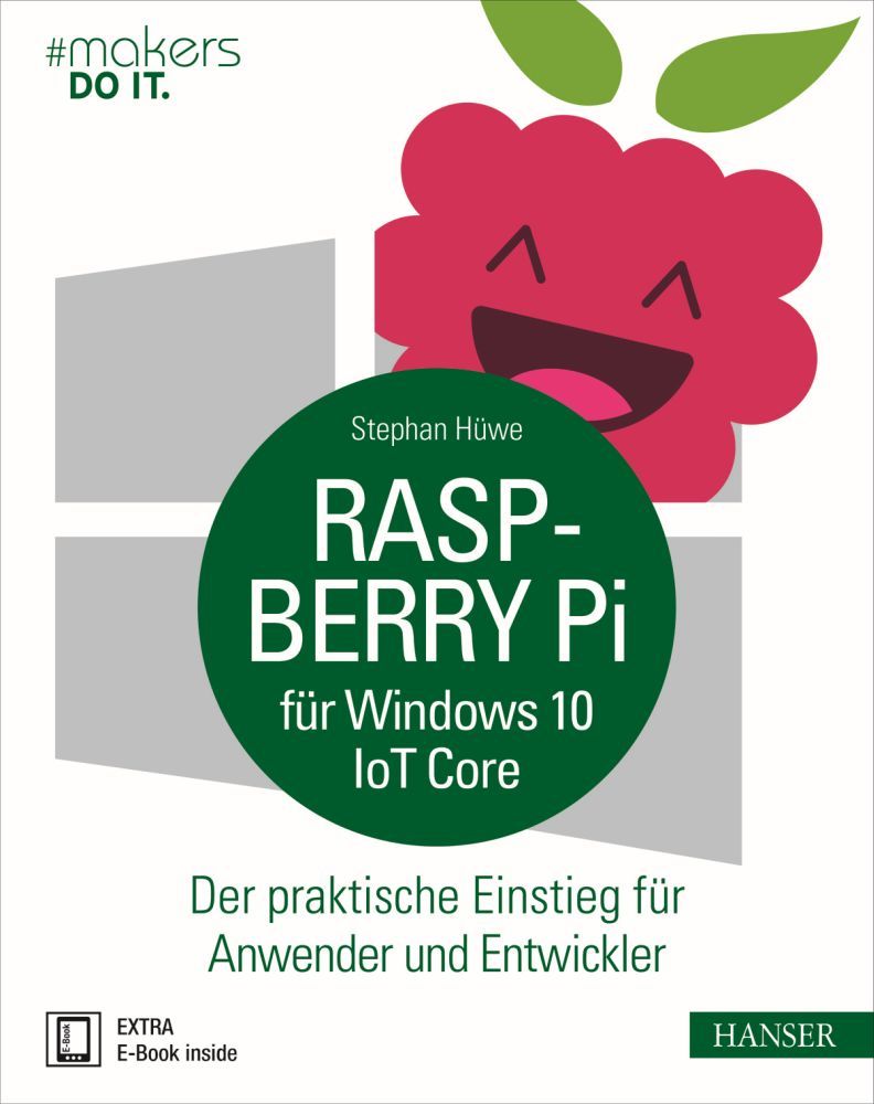 Raspberry Pi für Windows 10 IoT Core Hanser Verlag Buch  192 Seiten inkl EBook