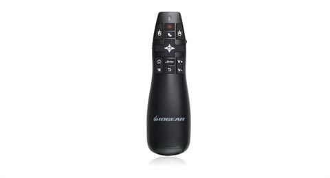 IOGEAR 2.4GHz Gyroscopic Presentation Mouse w/ Laser Pointer