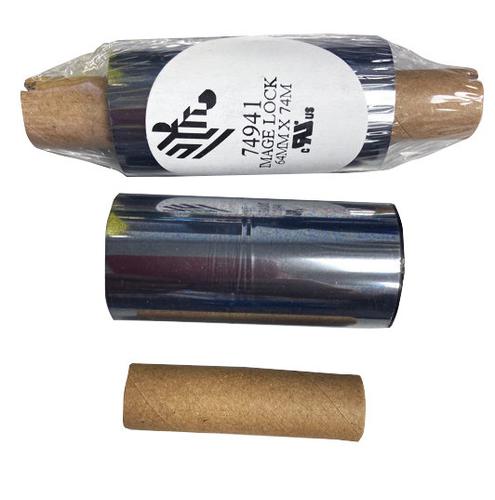 RESIN RIBBON 64MMX74M 12/BOX (2.52INX242FT) IMAGE LOCK 12MM