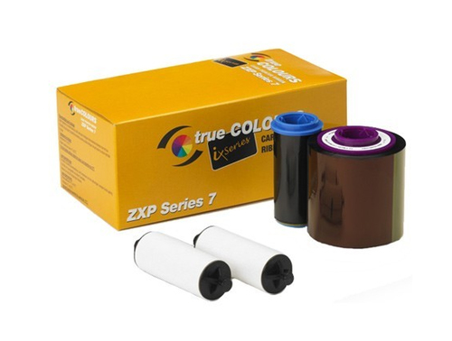 RIBBON TRUE COLOURS YMCKOK FOR ZXP SERIES 7 250 IMAGE