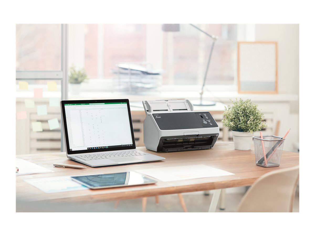 Ricoh FI-8150 ADF + Manual feed scanner 600 x 600 DPI A4 Black, Grey