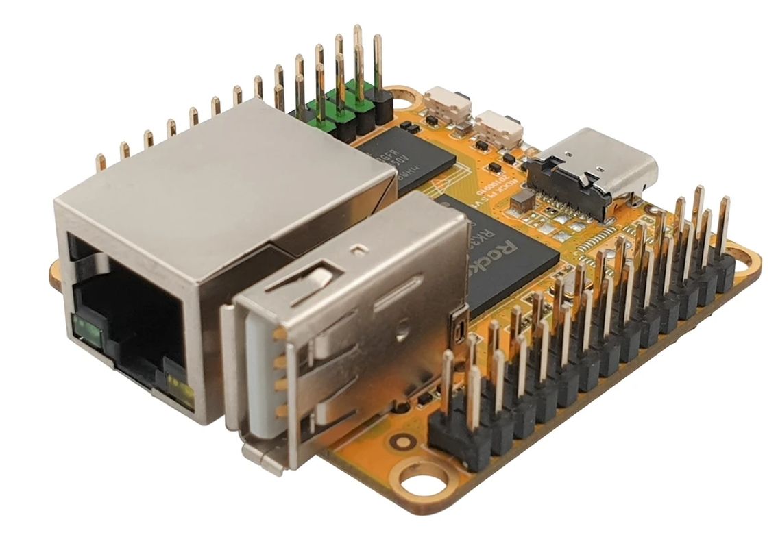 Rock Pi S - 512 MB, with BT and WiFi, POE ready (POE HAT required)