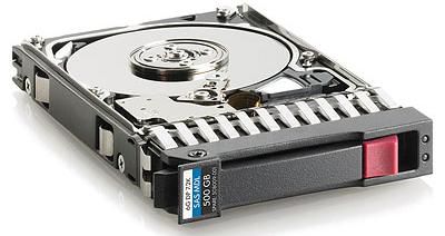 500GB HDD 6G SAS 7.2K rpm SFF