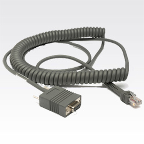 RS232 CBL STD-DB9F EAS 12FT COILED