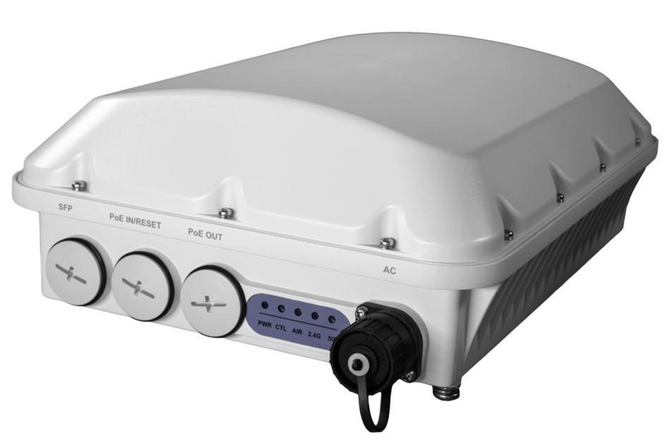 RUCKUS Networks wireless ap • wifi6 • ax3600 • 4x4 • outdoor • 2.5 gbe + sfp+ • t750se • 120x30 grad • 1 radio ble/zigbee + 1x usb • beamflex+